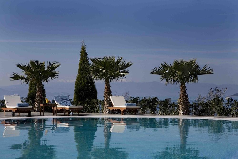 Valis Resort Hotel Volos Exterior foto The pool at the hotel