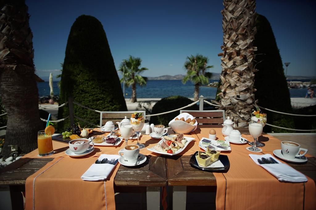 Valis Resort Hotel Volos Exterior foto Breakfast at a hotel